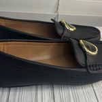 Calvin Klein Leana Black Leather Loafers Shoes 34E9742 Women Size US 7M Photo 3