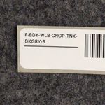 Everlane Cozy Stretch Tank Top Heathered Charcoal Grey Yak Hair Blend Size S New Photo 9