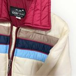 Vintage OSSI Ski Jacket Women’s Puffer Medium Blue Photo 3