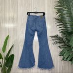 Mavi Jeans  Larissa Mid Rise Flounce Fashion Flare Raw Hem Jeans size 27 Photo 2