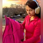 Lululemon NWOT Water-Repellent Grid Fleece Hiking Jacket
Wild Berry / Sonic Pink Photo 14