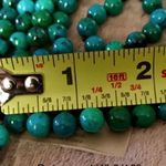 Barse Brand BARSE Genuine Azurite Magnesite Beaded Matte Necklace NWT 60” Photo 7