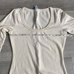 Victoria's Secret Long Sleeve Cream Tunic Sweater Photo 4