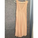 Wilfred Blush Pink Slip Dress Size L Minimalist Fairy Aritzia Midi Photo 0