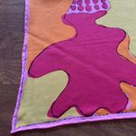 Vera Neumann Ladybug Abstract Pink Orange MOD Groovy Retro Square Scarf Vintage Photo 2