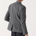 J.Crew Going Out Blazer Stretch Twill Black Women Size 4 Open Front Career Chic Photo 11