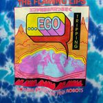 Flaming Lips Band T Shirt Tie Dye Blue Teal Tripping Ego Yoshimi Battles Size M Size M Photo 4