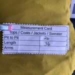 LOGO By Lori Goldstein LOGO Womens Cardigan Size 1X Open Front Pockets Fall Relaxed‎ Oversized Mustard Photo 9