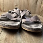 Chacos Chaco Women's Wayfarer Gray Leather Size 10 Strappy Performance Sandal Gorpcore Photo 2