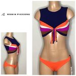 Robin Piccone New.  bikini set. M-top/S-bottom. Retails $168 Photo 1