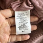 NWT Anthropologie Eri + Ali Winter Splendor Sweater Dress in Mauve Pink Size L Photo 9