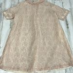 Vintage Odette Barsa Lace Robe Pink Size M Photo 1