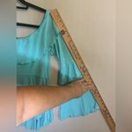 Boston Proper  Blue Top size m‎ Photo 4