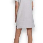 DKNY SPORT Women's Short Sleeve Logo Hooded Sweatshirt Dress Medium‎ | EUC Photo 2
