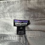 Patagonia SZ 28 Corduroy Pants Stretch Low-Rise Zip-Fly Organic Cotton Lt. Gray Photo 6