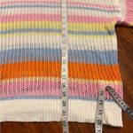 VICI Fate  Collection Shades of Spring Knit Cotton Blend Striped Sweater Sz Small Photo 14