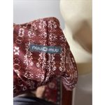 Nuu Muu Key Hole Sleeveless Athletic Activewear Dress‎ In Brown White Print XS Photo 7