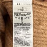 Banana Republic Aire Waffle Knit Wool Blend Sweater Tan Sz Medium Photo 4