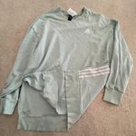 Adidas Mint Crewneck with side stripes and slits Photo 1