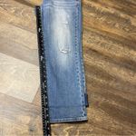 American Eagle 2013  Artist Crop Jeans Stretch Women's 14 Blue Denim Distressed Photo 8