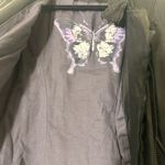 Andrew Marc  Lamb skin Leather butterfly lining moto jacket black size XS Photo 2