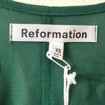 Reformation  Winslow maxi wrap Dress Emerald green size XS UB Photo 4