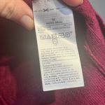 Banana Republic | Cranberry Color Merino Wool V-Neck Sweater Sz M Photo 5