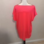 Danskin Now Neon Glow Orange Loose Fit Short Sleeve Athletic Shirt Size XL Photo 5