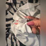 Vilagallo Black and White Maxi Dress Size 42 Photo 5