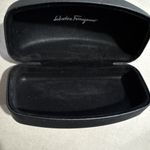 Salvatore Ferragamo  Sunglasses Eyewear Hard Case Logo Black Textured Storage Photo 6