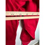 Lane Bryant 22/24 Womens Button Down Shirt Top Red Long Sleeves Cotton Spandex C Photo 9
