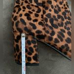 Marc Fisher  brown leopard print block heel booties size 6.5 Photo 2