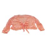 American Eagle tied crop top size L Photo 1