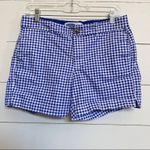 Old Navy Blue & White Patriotic Everyday Gingham Shorts - 6 EUC Photo 7