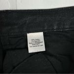 SO Women's  High Rise Mom Jean Distressed Black Raw Hem Size 3 | 26W‎ Photo 9