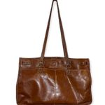 Patricia Nash Olivenza Heritage Tan Leather Tote Photo 1