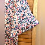 Lulus  Size Large NWT Express Yourself Blush Pink Floral Satin Babydoll Dress Photo 9