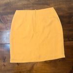 Vintage Yellow Pencil Straight Skirt Pamela B Made in the USA Womens 8 Photo 3