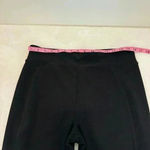 Spanx  Micro Rib Knit Control Top Skimmer Leggings in Black Pants Women's Size XL Photo 9