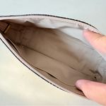 Kate Spade  Gold Zipper Travel Cosmetic Make Up Pouch Clutch Bag 7.5” Photo 4