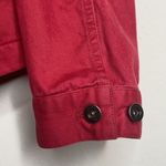 Lauren Ralph Lauren Women’s Red Trucker Jacket Size Petite Small Photo 5