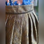 Elie Tahari Elegant Gold Skirt - Pleated and Poofy - So fun! Size 4 Photo 1