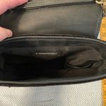 Anthropologie Anthropology Black Velvet Purse with Circle Faux Tortoise Handle/Shoulder Chain Photo 13