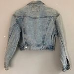 Vintage Dakota Blue cropped embellished denim jacket Photo 3