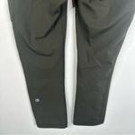 Lululemon  Size 4 Speed Up Crop 21" Leggings Olive Green W6AL7S Photo 4