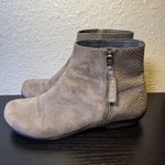 Dansko  Gray Suede Leather Otis Ankle Boots Womens Size‎ 9.5 Side Zipper Slip-On Photo 4