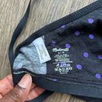 Madewell Navy Polka Dot Bralette Size Medium Photo 4