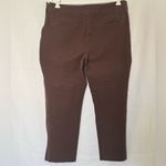 Chico's  Brown Cropped Ankle Pants 3 16 XL Photo 4