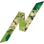 Van Gogh ‘rose’ skinny Scarf 47in, a wearable tribute to the beloved painting Blue Photo 0