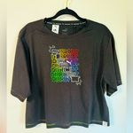 Puma Out Athletics Cropped Drycell Tee Black Size S NWT Photo 4